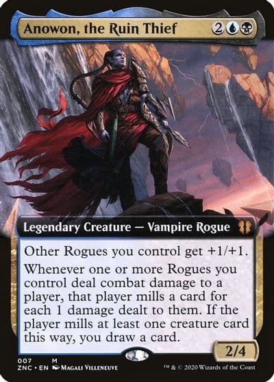 Anowon the Ruin Thief Extended Art Commander: Zendikar Rising Magic card