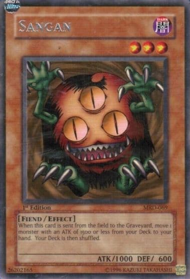 Sangan Metal Raiders Yu-Gi-Oh! card