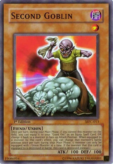 Second Goblin Magician's Force Yu-Gi-Oh! card