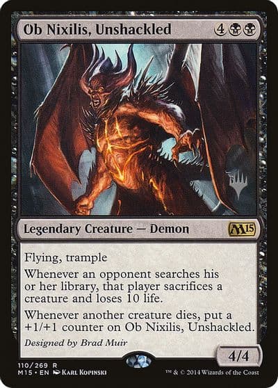 Ob Nixilis Unshackled Promo Pack: Zendikar Rising Magic card
