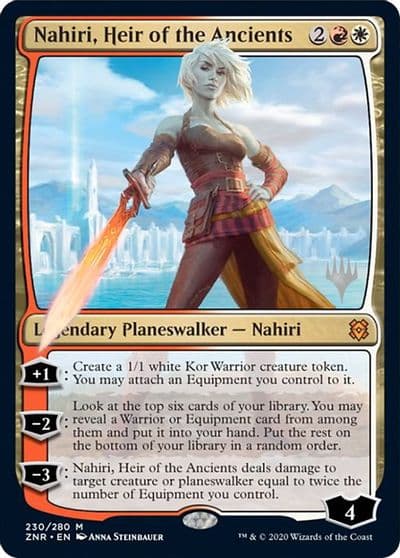 Nahiri Heir of the Ancients Promo Pack: Zendikar Rising Magic card