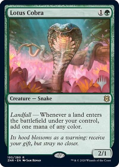 Lotus Cobra Promo Pack: Zendikar Rising Magic card