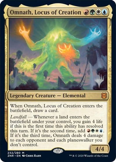 Omnath Locus of Creation Promo Pack: Zendikar Rising Magic card