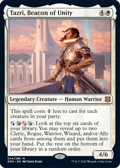 Tazri Beacon of Unity Promo Pack: Zendikar Rising Magic card