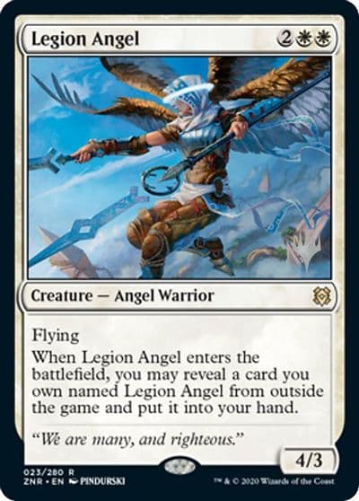 Legion Angel Promo Pack: Zendikar Rising Magic card