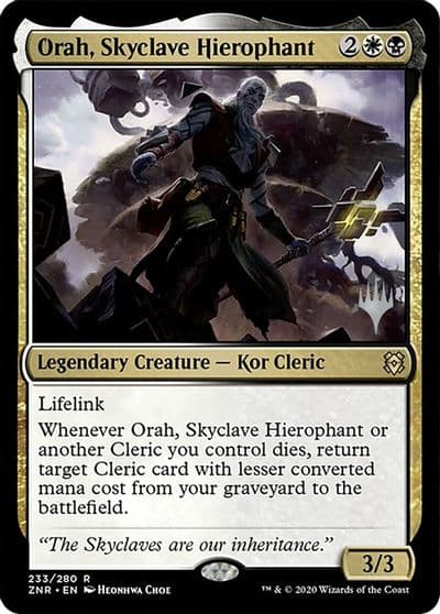 Orah Skyclave Hierophant Promo Pack: Zendikar Rising Magic card