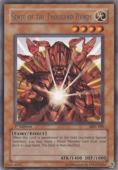 Senju of the Thousand Hands Magic Ruler Yu-Gi-Oh! card