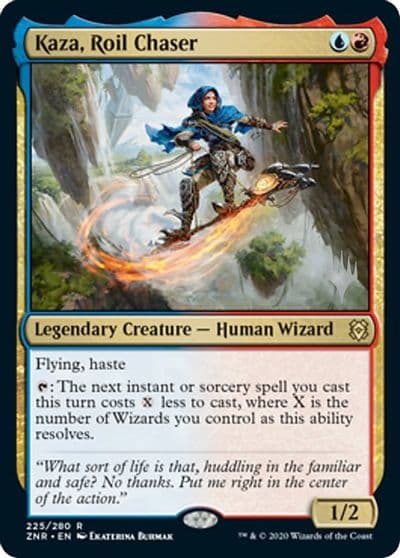 Kaza Roil Chaser Promo Pack: Zendikar Rising Magic card