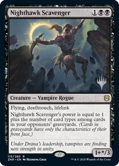 Nighthawk Scavenger Promo Pack: Zendikar Rising Magic card