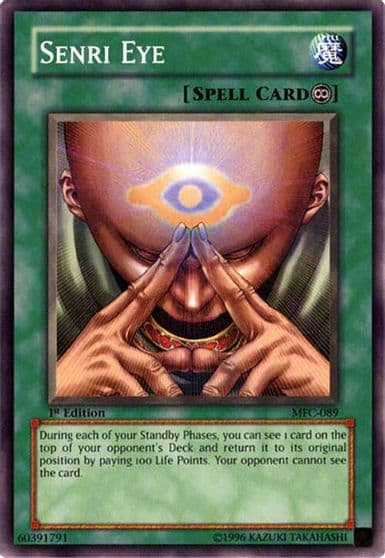 Senri Eye Magician's Force Yu-Gi-Oh! card