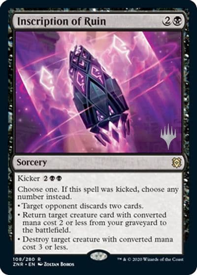 Inscription of Ruin Promo Pack: Zendikar Rising Magic card