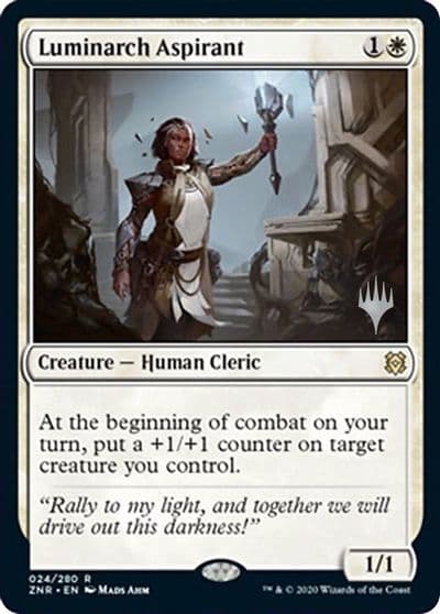 Luminarch Aspirant Promo Pack: Zendikar Rising Magic card