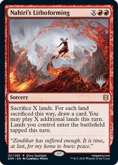 Nahiris Lithoforming Promo Pack: Zendikar Rising Magic card