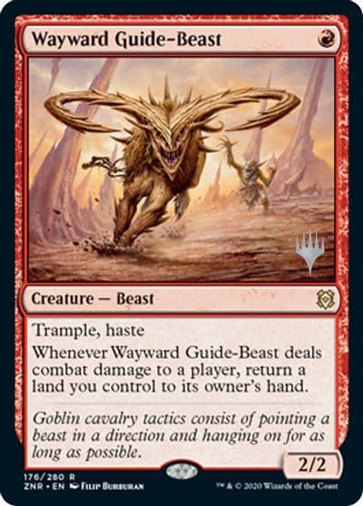 Wayward Guide Beast Promo Pack: Zendikar Rising Magic card