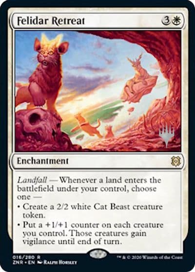 Felidar Retreat Promo Pack: Zendikar Rising Magic card