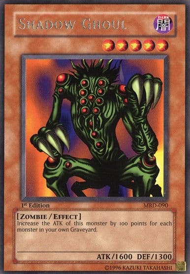 Shadow Ghoul Metal Raiders Yu-Gi-Oh! card