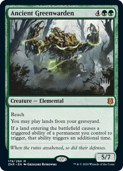 Ancient Greenwarden Promo Pack: Zendikar Rising Magic card