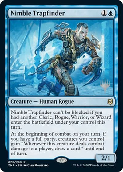 Nimble Trapfinder Promo Pack: Zendikar Rising Magic card