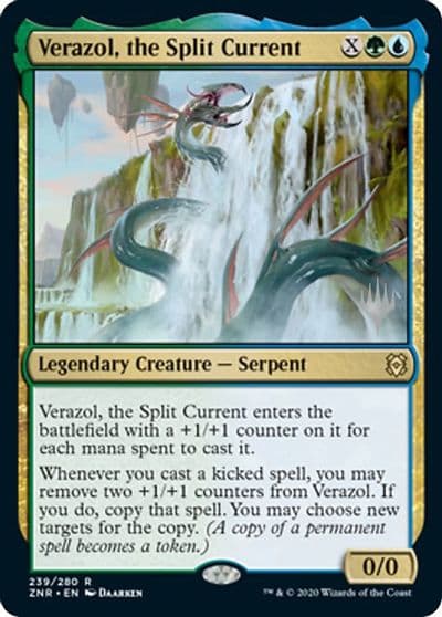 Verazol the Split Current Promo Pack: Zendikar Rising Magic card