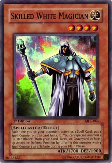 Skilled White Magician Magician's Force Yu-Gi-Oh! card