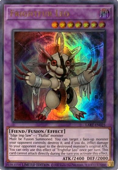 Frightfur Leo The Lost Art Promotion Yu-Gi-Oh! card
