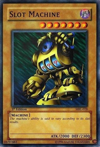 Slot Machine Magic Ruler Yu-Gi-Oh! card
