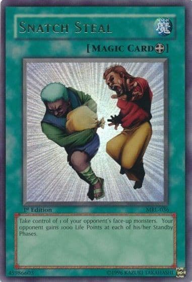 Snatch Steal Magic Ruler Yu-Gi-Oh! card