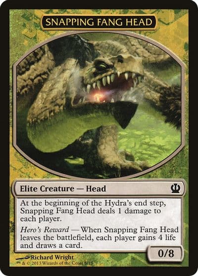 Snapping Fang Head Hero's Path Promos Magic card