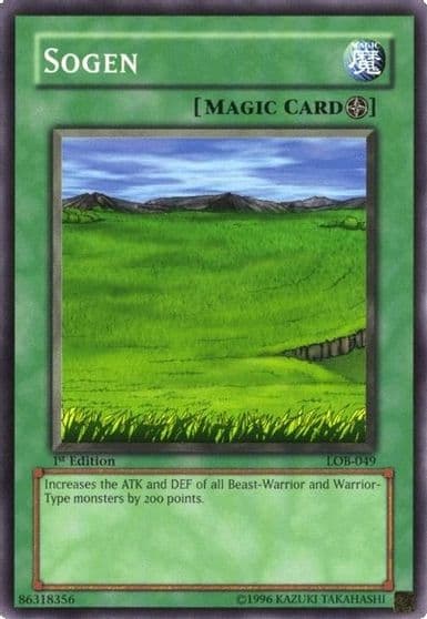 Sogen The Legend of Blue Eyes White Dragon Yu-Gi-Oh! card