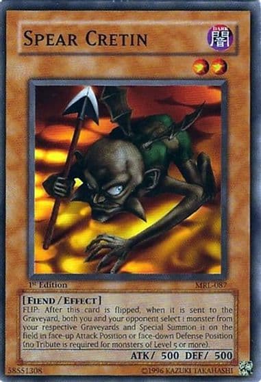 Spear Cretin Magic Ruler Yu-Gi-Oh! card