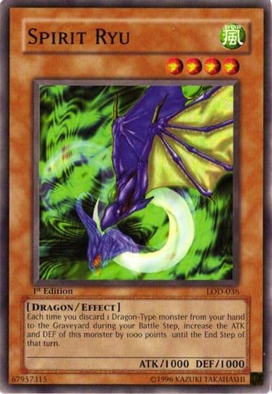 Spirit Ryu Legacy of Darkness Yu-Gi-Oh! card