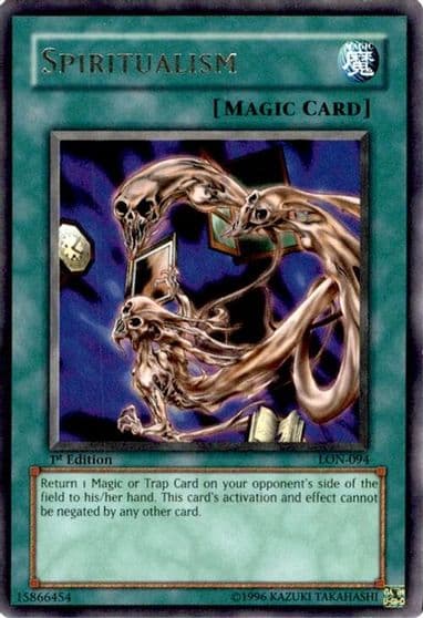 Spiritualism Labyrinth of Nightmare Yu-Gi-Oh! card