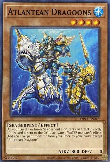 Atlantean Dragoons OTS Tournament Pack 14 Yu-Gi-Oh! card