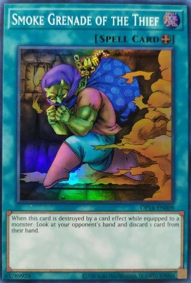 Smoke Grenade of the Thief OTS Tournament Pack 14 Yu-Gi-Oh! card