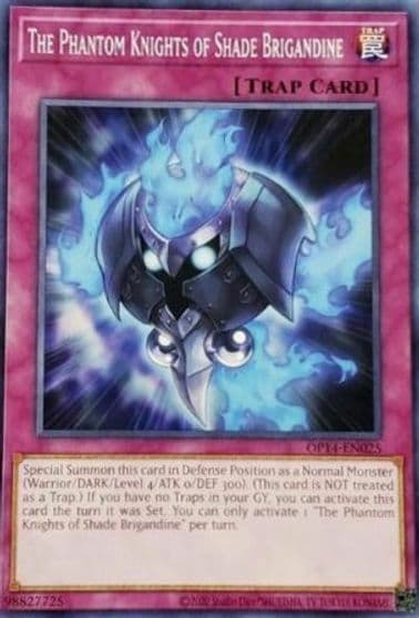The Phantom Knights of Shade Brigandine OTS Tournament Pack 14 Yu-Gi-Oh! card