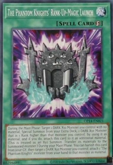 The Phantom Knights Rank Up Magic Launch OTS Tournament Pack 14 Yu-Gi-Oh! card