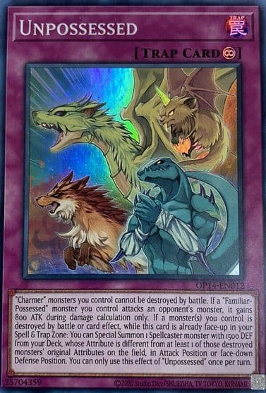 Unpossessed OTS Tournament Pack 14 Yu-Gi-Oh! card