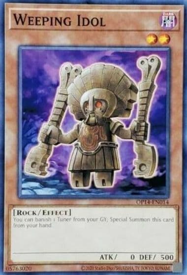 Weeping Idol OTS Tournament Pack 14 Yu-Gi-Oh! card
