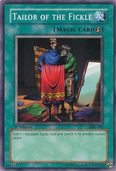 Tailor of the Fickle Magic Ruler Yu-Gi-Oh! card