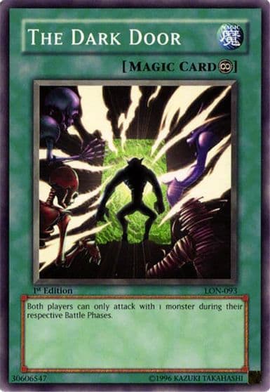 The Dark Door Labyrinth of Nightmare Yu-Gi-Oh! card