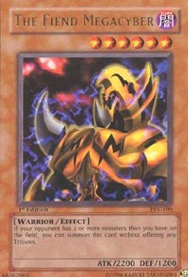 The Fiend Megacyber Pharaoh's Servant Yu-Gi-Oh! card