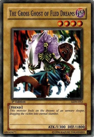 The Gross Ghost of Fled Dreams Labyrinth of Nightmare Yu-Gi-Oh! card