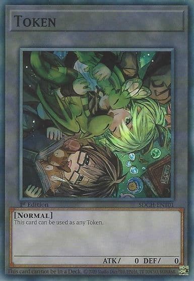 Token Aussa and Wynn Structure Deck: Spirit Charmers Yu-Gi-Oh! card