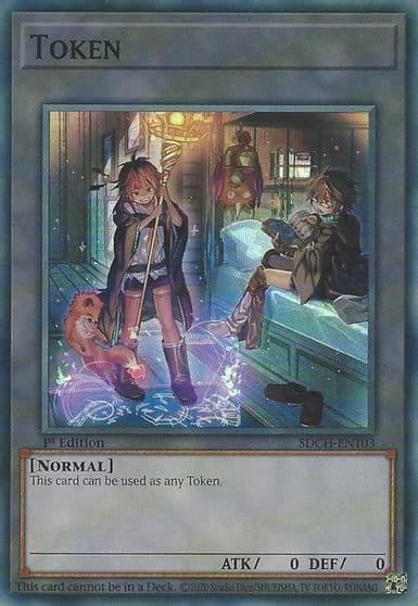 Token Hiita and Aussa Structure Deck: Spirit Charmers Yu-Gi-Oh! card