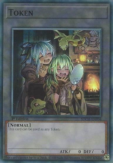 Token Eria and Wynn Structure Deck: Spirit Charmers Yu-Gi-Oh! card