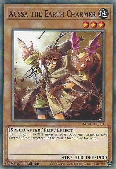 Aussa the Earth Charmer Structure Deck: Spirit Charmers Yu-Gi-Oh! card