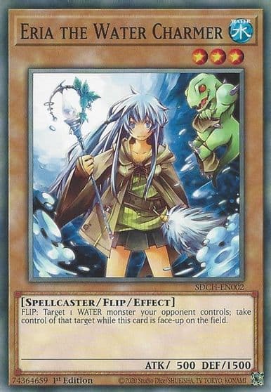 Eria the Water Charmer Structure Deck: Spirit Charmers Yu-Gi-Oh! card