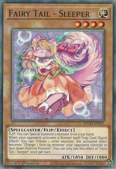 Fairy Tail Sleeper Structure Deck: Spirit Charmers Yu-Gi-Oh! card