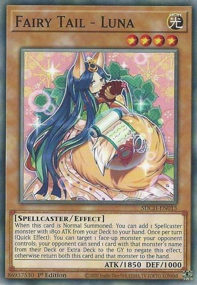 Fairy Tail Luna Structure Deck: Spirit Charmers Yu-Gi-Oh! card