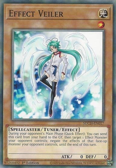 Effect Veiler Structure Deck: Spirit Charmers Yu-Gi-Oh! card